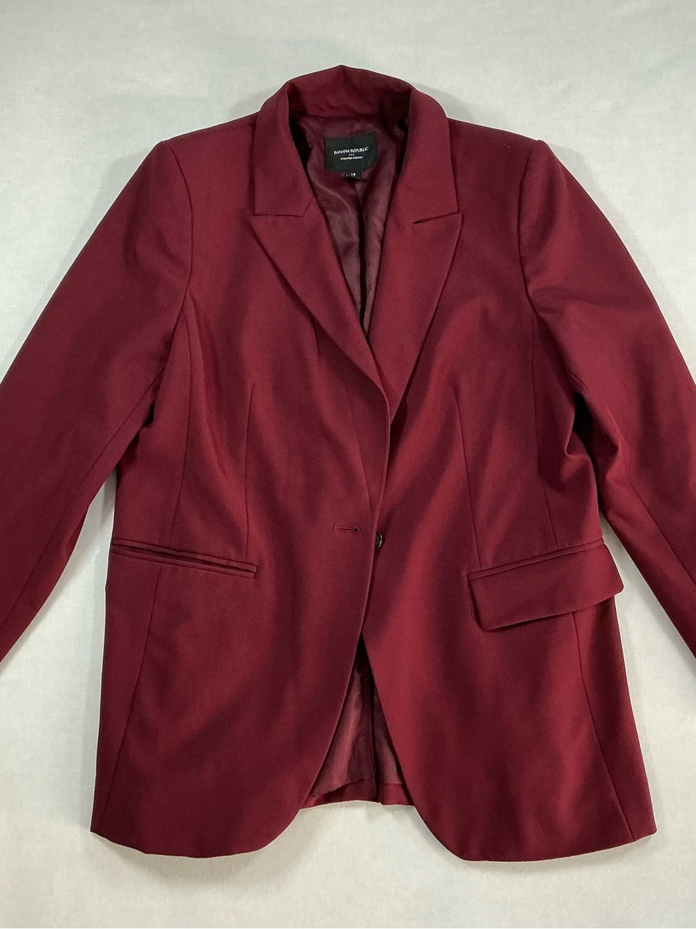 Banana Republic Women's Deep Wine Blazer